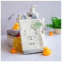 لیف حمام سفید (10110)